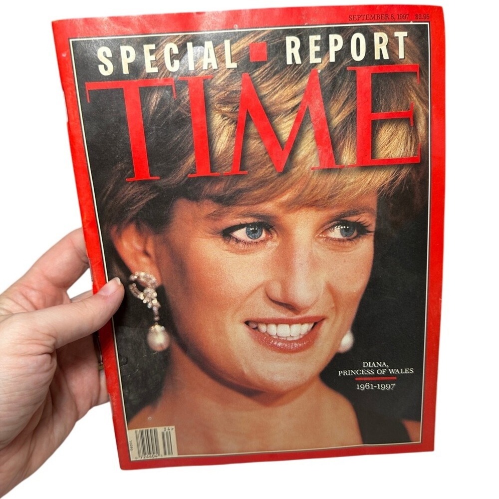 Vintage Time Magazine September 1997 Princess‎ Diana Special Report Royal Family